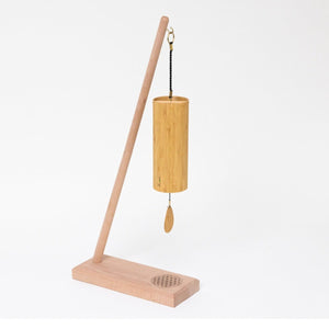 Koshi Chimes Terra Earth + Stand Flower of Life -