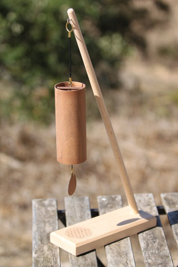 Koshi Mountain Chime, Walnut. Earth Symphony Collection. Made in France - wind chime