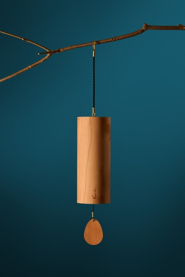 Koshi Earth Symphony Set of 4 Chimes: Mountain, Forest, River, Ocean. Made in France - wind chime set