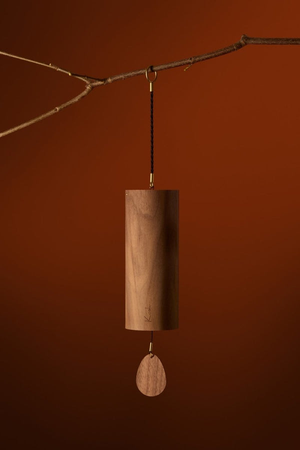 Koshi Earth Symphony Set of 4 Chimes: Mountain, Forest, River, Ocean. Made in France - wind chime set