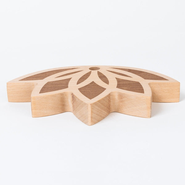 Koshi Zaphir Lotus Flower Chime Stand - wind chime