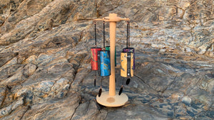 Zaphir Chimes Set of 5 with stand